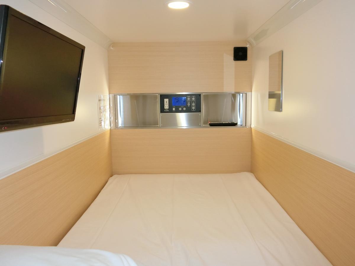 Capsule Hotel Valie Ebisucho Ósaka Exteriér fotografie