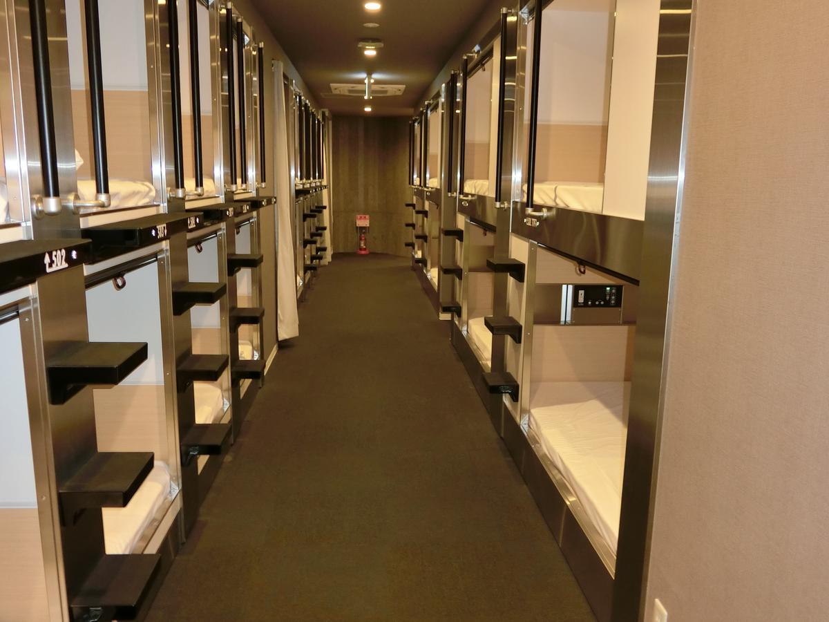 Capsule Hotel Valie Ebisucho Ósaka Exteriér fotografie