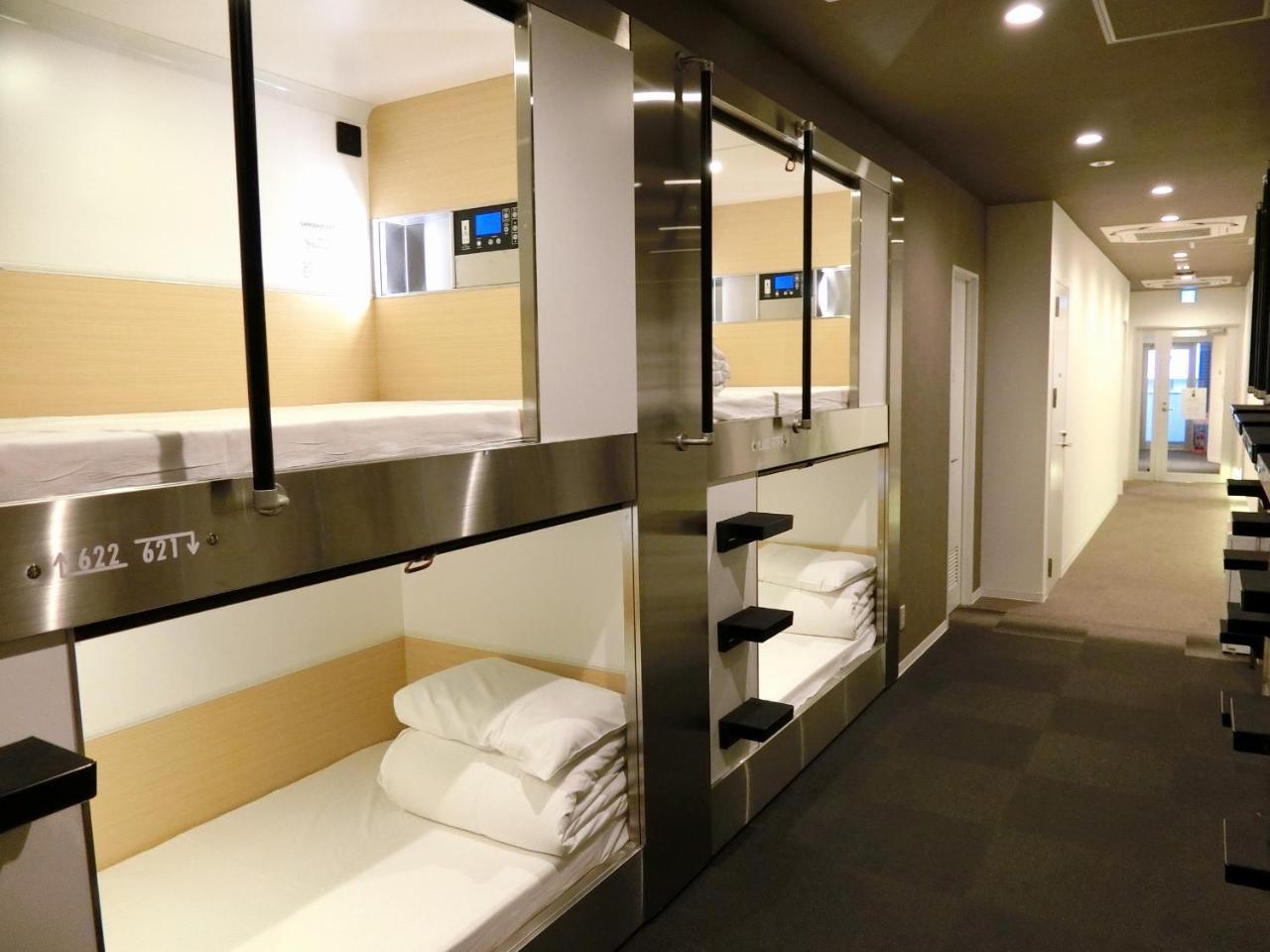 Capsule Hotel Valie Ebisucho Ósaka Exteriér fotografie